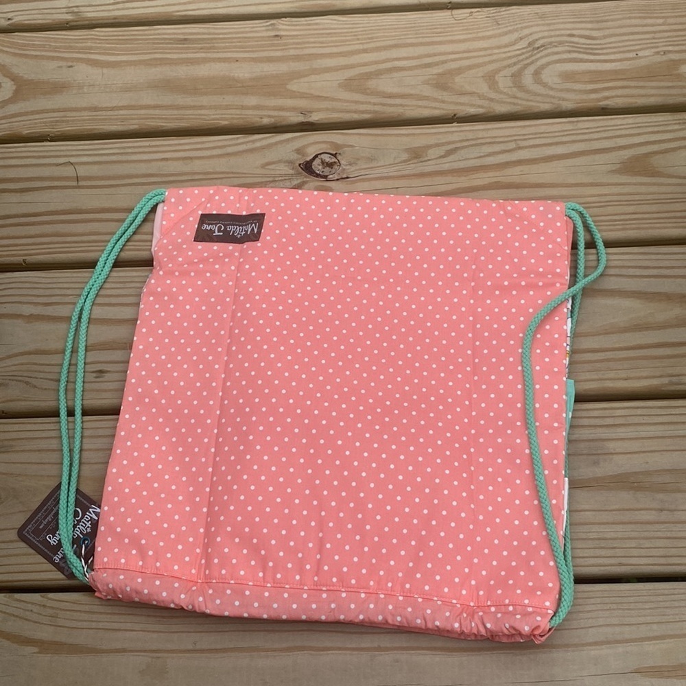 NWT๐ Matilda Jane Dream Chasers In The Ruffles Drawstring Backpack ๐F-1 - Picture 2 of 3